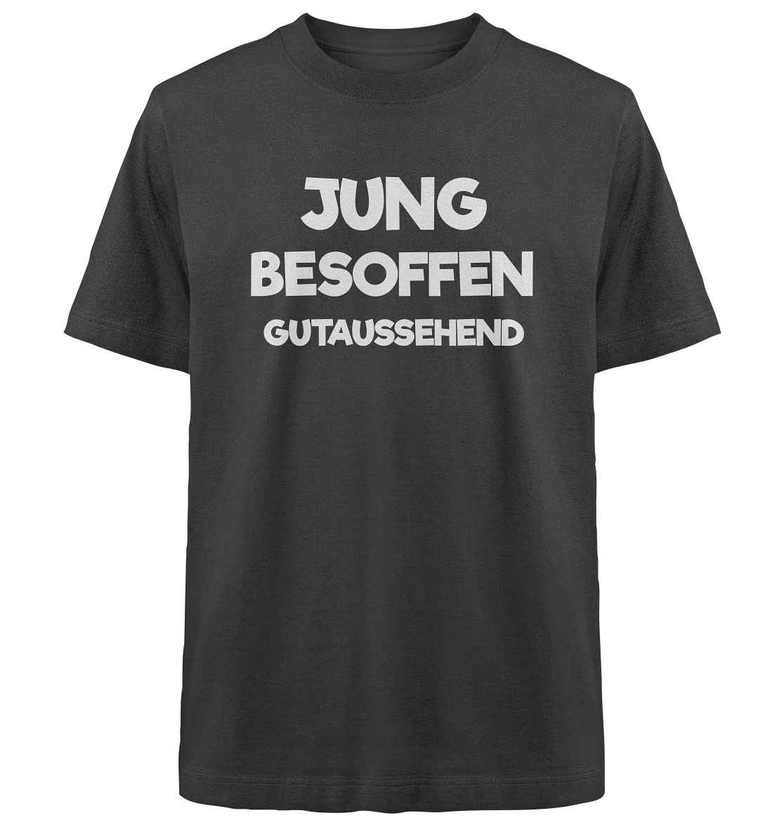 Jung besoffen - Heavy Oversized Organic Shirt