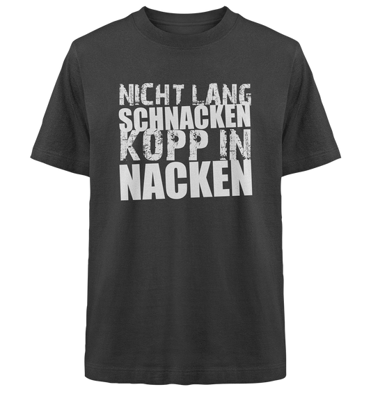 Kopp in Nacken - Heavy Oversized Organic Shirt