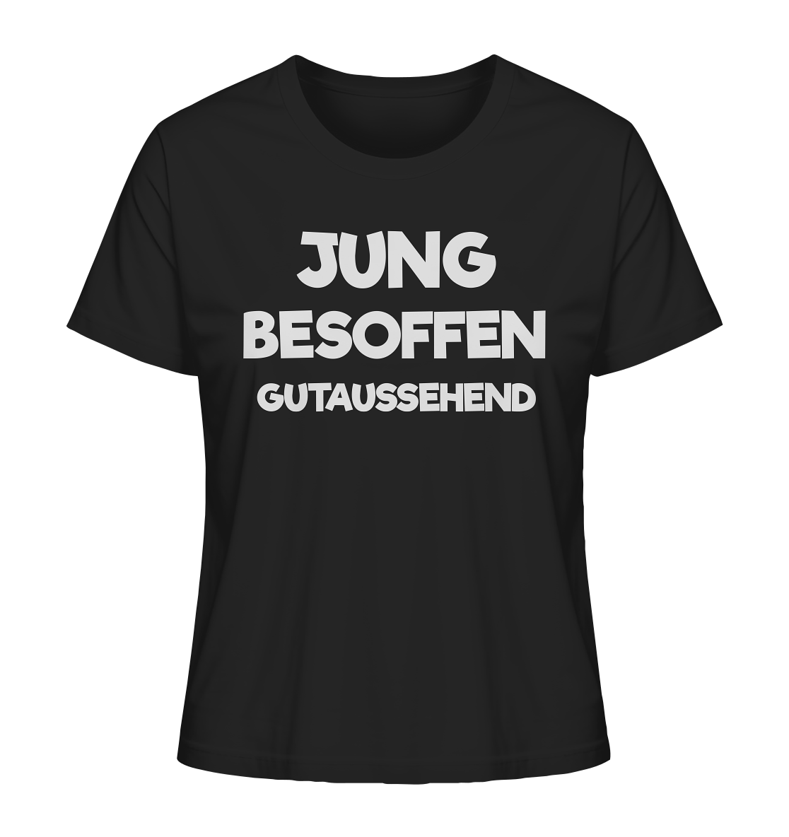 Jung besoffen - Ladies Organic Shirt