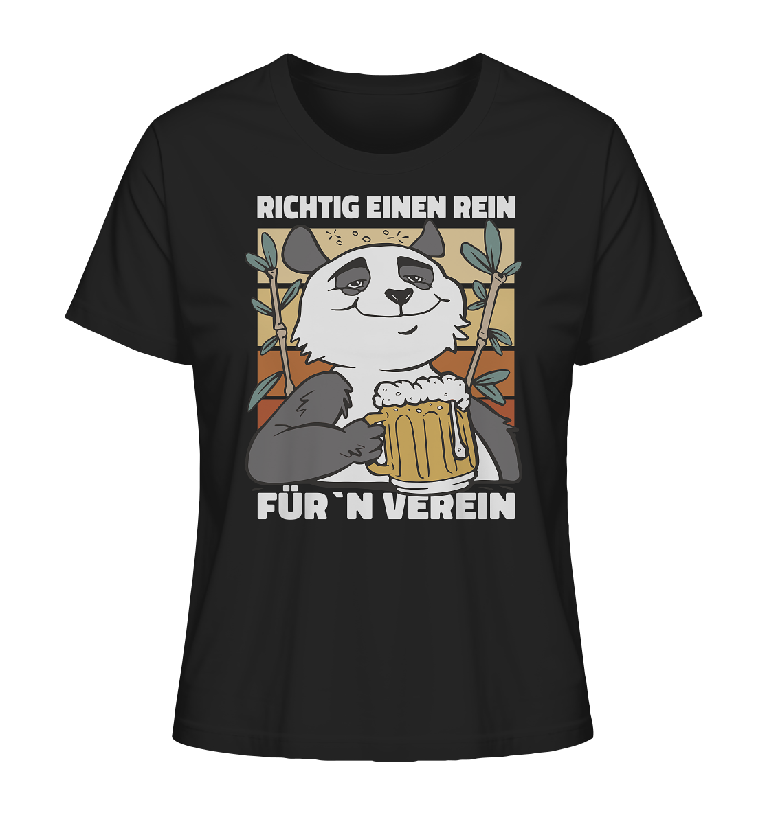 richtig einen rein - Ladies Organic Shirt