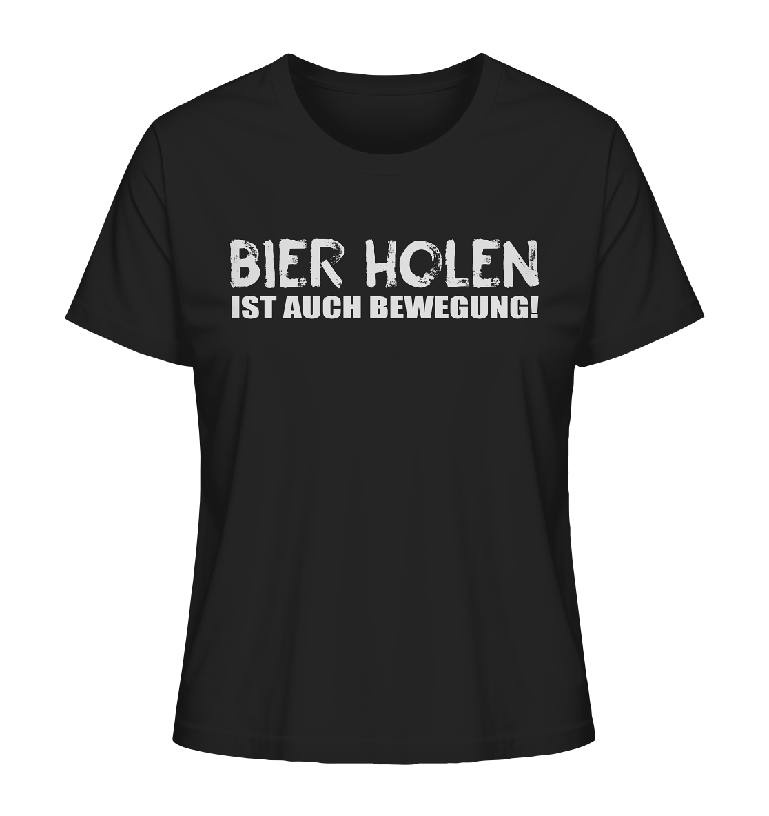 Bier holen - Ladies Organic Shirt