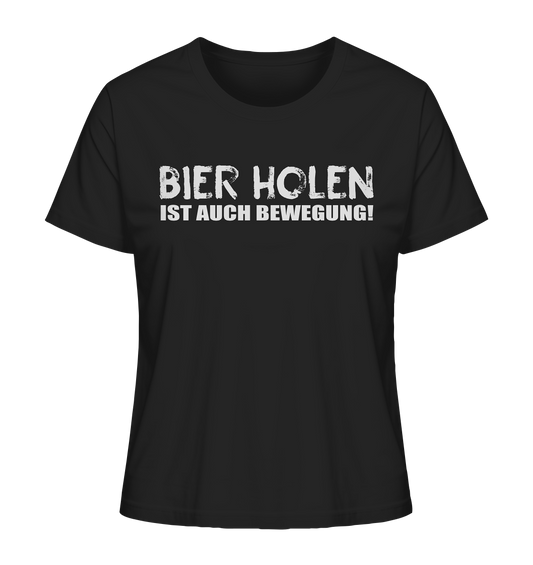 Bier holen - Ladies Organic Shirt