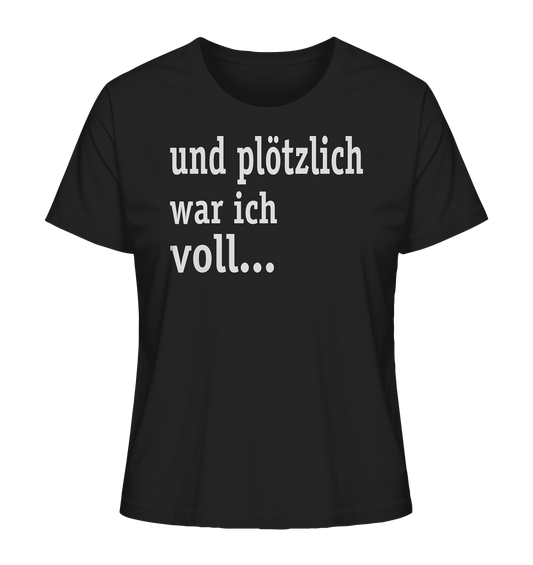 Plötzlich - Ladies Organic Shirt