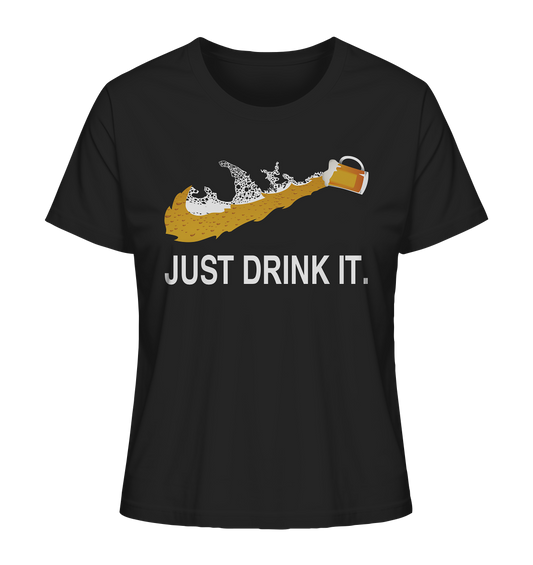 Just drink - Ladies Organic Shirt