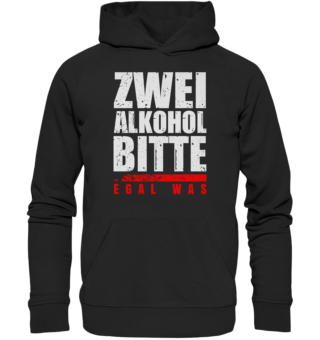 Zwei Alkohol - Organic Basic Hoodie