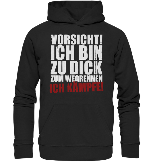 Ich kämpfe - Organic Basic Hoodie