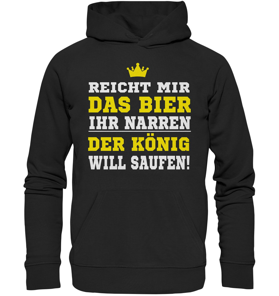 Der König  - Organic Basic Hoodie