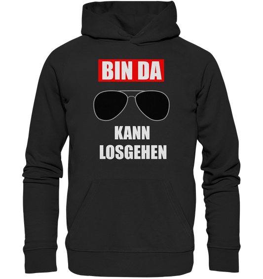 Bin da  - Organic Basic Hoodie