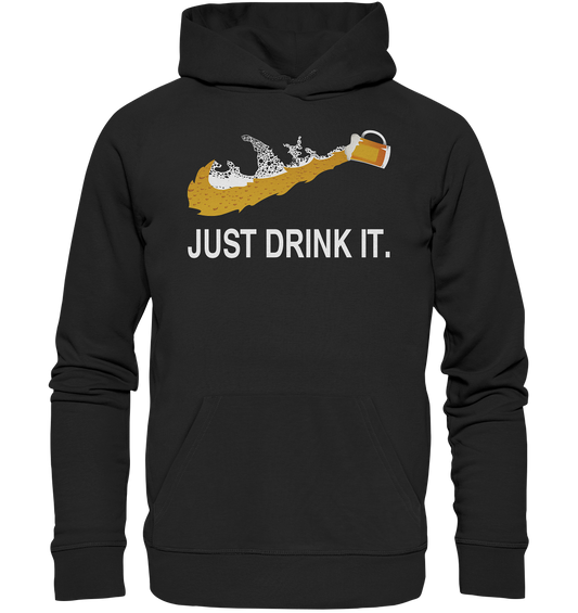 Just drink - Organic Basic Hoodie