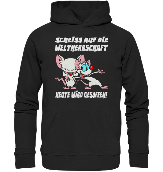 Pinky & Brain - Organic Basic Hoodie